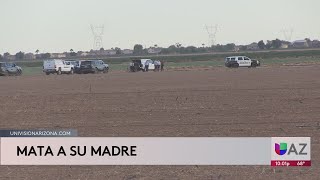 Joven apuñala mortalmente a su mamá y la deja en un campo