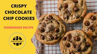 Chocolate Chip Cookies Recipe | Perfect Bakery Style Cookies | @Nishooskitchen