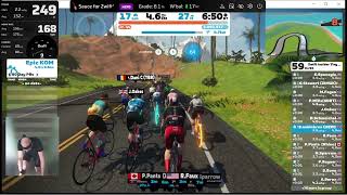 Zwift Insider Tiny Races Cat-C Stage-4: Watopia Mountain Route 5.3km - Sat 15:45UTC