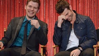 THE VAMPIRE DIARIES CAST BEING FUNNY FOR 10 MINUTES STRAIGHT