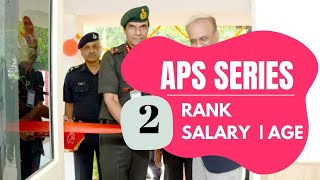 ARMY POSTAL SERVICE - RANKS | SALARY | AGE