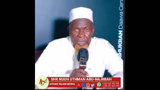 Okunnyonnyola bidi'a | Shk Nuuh Uthman Abu-Najiibah