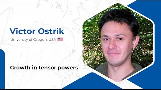 Viktor Ostrik. Growth in tensor powers