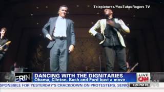 Watch world leaders bust a move