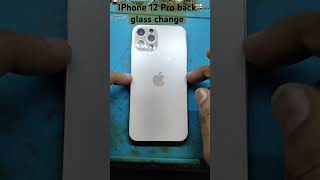 #iphone 12 pro back glass change#iphone #smartphone