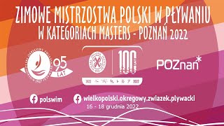 Zimowe Otwarte Mistrzostwa Polski w Pływaniu w kategoriach Masters Blok IV