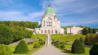 Montreal Saint Joseph's Oratory of Mount Royal Church Visit in 4K UHD