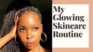 MY GLOWING SKINCARE ROUTINE| UPDATED SKINCARE TIPS