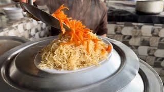 Afghani Pulao Original Recipe | 40KG Peshawari Kabuli Pulao Recipe | Kohatx