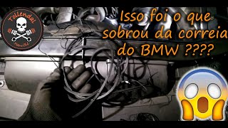 ESTOUROU A CORREIA DO BMW X1 !!!! E agora ????