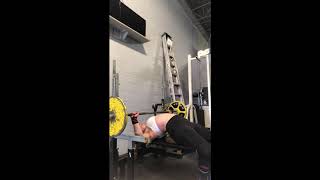 Spoto press, 6 reps, 65%, 50 kg