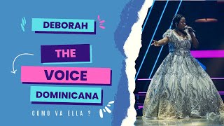 Deborah - The voice dominicana - Agradecimiento.