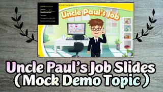 51Talk Uncle Paul's Job Slides