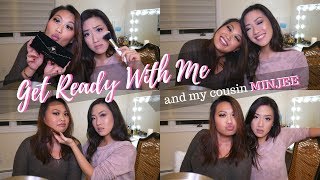 GRWM + MY COUSIN MINJEE -- OUR ABH PRISM FAIL!?! | JAIME PARK