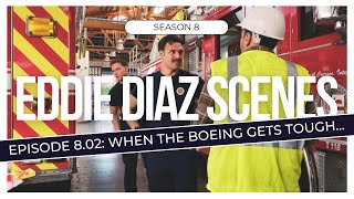 Buck thinks he's killed Gerrard, the 118 celebrates - 8x02 | When the Boeing gets tough...