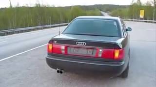 Audi 100 c4 по черниговской трассе