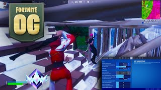 Fortnite OG RANKED Solo Gameplay & BEST Controller Settings!!!..