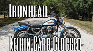 Ironhead Sportster Keihin Carb Simple Fix