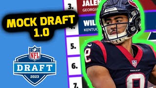 2023 NFL Mock Draft 1.0: Predicting Every First Round Pick