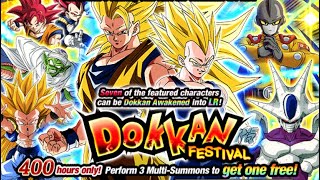 ZENOOOO!! - New LR SSJ3 Goku/Vegeta Summons- Dokkan Battle 8th Year Anniversary.