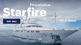 STARFIRE I The legendary 177' (54m) Benetti superyacht I For sale with IYC