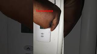 Funcionamiento de termostato de un tipo fan coil