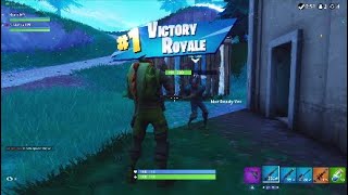 Fortnite Win With My Dad