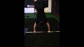 Handstand Practice with a twist