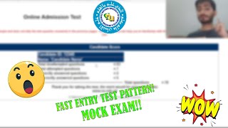 Fast Entry TEST MOCK EXAM 2023 | Entry TEST Preparation | ENTRY TEST PATTERN!!