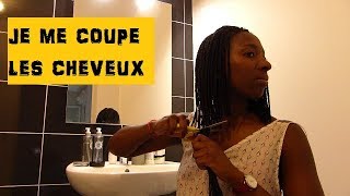 VLOG COUPLE MIXTE: je me coupe les cheveux : nouvelle tête avec les tresses