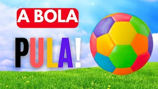 BOLA! A Bola pula e você pode chutar.