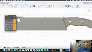 Fusion 360 002 finishing our fixed blade and starting framelock folder knife design