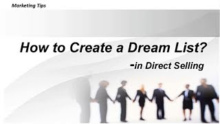 How to Create Dreams List? || Tamil || Marketing Tips || Direct Selling || MT