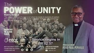 The Power of Unity | Men's Ministry Month | Sunday Service | WNTCG Live | June 16th 2024