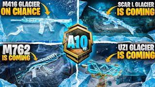 SCAR-L & UZI GLACIER FIRST LOOK | M4 GLACIER ON CHANCE ? NEXT HONOR SPIN RELEASE DATE | GLACIER M762