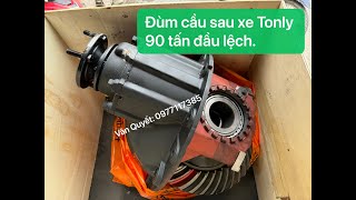 Review đùm cầu sau tổng thành xe mỏ Tonly 90 tấn đầu lệch TL875K - TL875B. Hotline: 0982283239