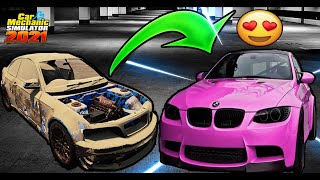 Fixing a $56700 BMW M3 Under 10 mins (Car Mechanic Simulator)