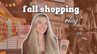 FALL VLOG 🍂 Shopping, PSL and Halloween movies...