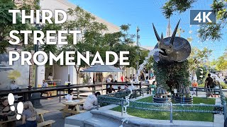 Exploring the Third Street Promenade | Santa Monica, CA [4K]