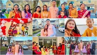 Ireland मा नेपाली couple को बिहेको party🥰Ireland मा रत्यौली पनि खेलियो😁 छमछम नाचेर उधुम रमाईलो भो॥