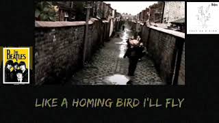 The Beatles - Free As A Bird (lyrics) | Just For Fun