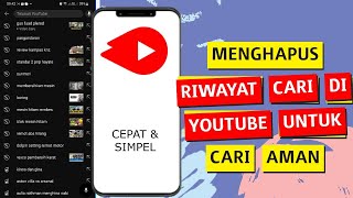 Cara menghapus pencarian di youtube secara permanen