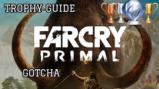 🏆 FAR CRY PRIMAL (PS4) TROPHY GUIDE: "Gotcha" – 100% PLATINUM Roadmap 🏆