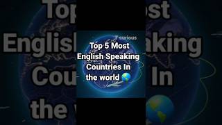 Top 5 Most English Speaking Countries In the world #countries #english #shorts