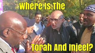 Speakers Corner/Orlando Is Surrounded By Muslims With No Answers/They Start Arguing Among Themselves