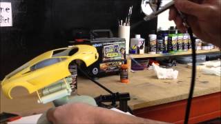 Sparklescent Mango On The Lambo. Auto Air Paint Video Request.