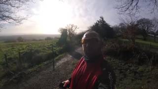 Go pro Hero 4 Test Mountain bike rudry south Wales