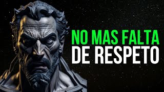 Manejar la Falta de RESPETO será fácil con estas 10 Lecciones Estoicas