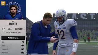 CFB25 Dynasty rebuild with San Jose State S3W1 Vs eastern Michigan! Are we better?