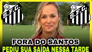 SAIU AGORA! NÃO JOGA MAIS NO PEIXÃO! ACABOU DE ANUNCIAR! NOTÍCIAS DO SANTOS